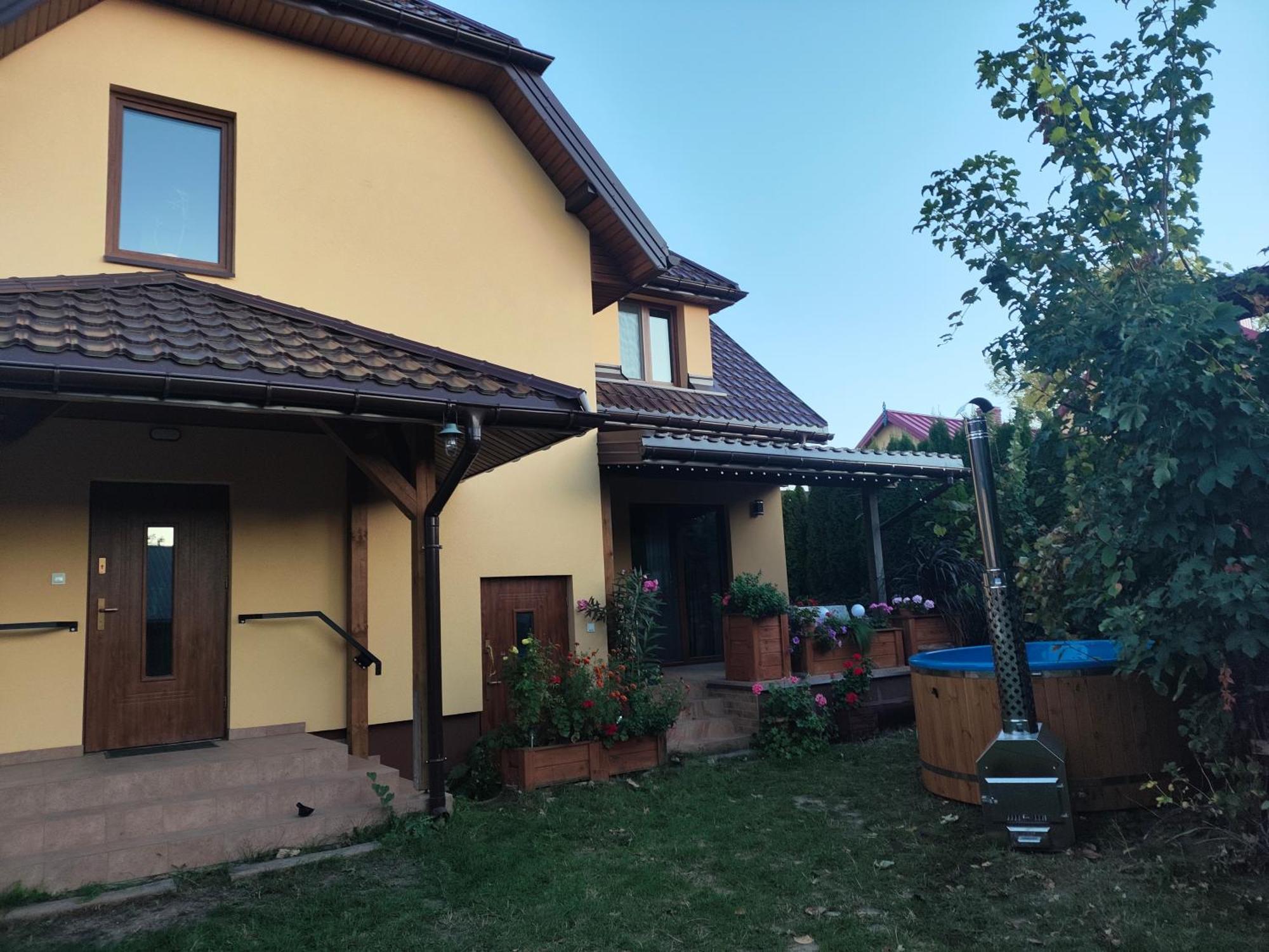 Dolistowka Apartamenty, Pole Namiotowe, Balia Z Jacuzzi, Ogrod Warzywny Dla Gosci, Plac Zabaw Dla Dzieci Goniadz Exterior foto